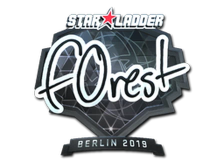 Sticker | f0rest (Foil) | Berlin 2019 image