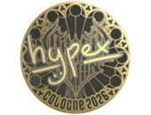 Sticker | hypex (Gold) | Cologne 2026 image