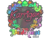 Sticker | karrigan (Holo) | Budapest 2025 image
