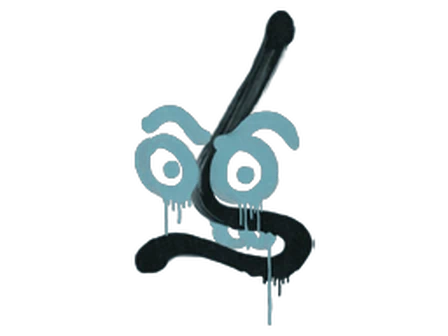 Sealed Graffiti | Recoil MP7 (Wire Blue) image