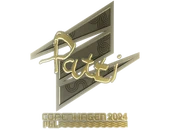 Sticker | Patti (Gold) | Copenhagen 2024 image