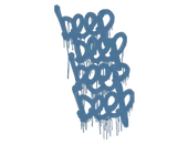 Sealed Graffiti | BEEP (Monarch Blue) image