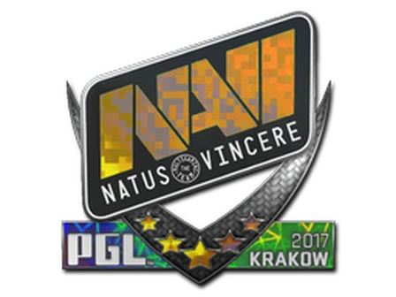Sticker | Natus Vincere (Holo) | Krakow 2017 image