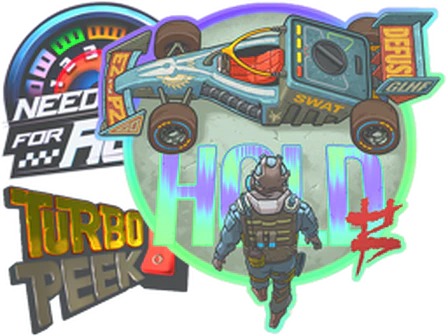 Auto Racing Sticker Collection image