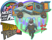 Auto Racing Sticker Collection image