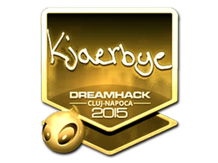 Sticker | Kjaerbye (Gold) | Cluj-Napoca 2015 image