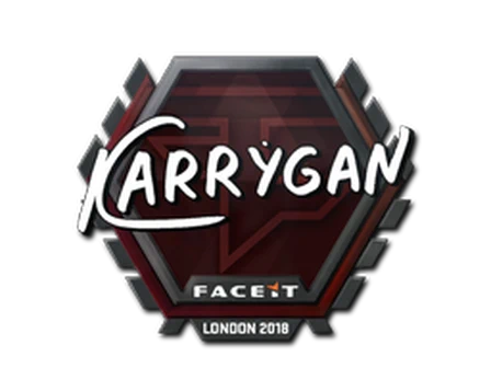 Sticker | karrigan | London 2018 image