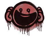 Sealed Graffiti | OMG (Blood Red) image