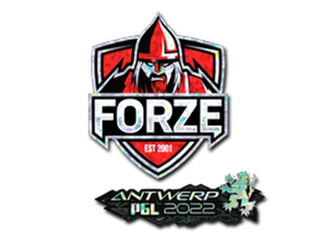 Sticker | forZe eSports (Glitter) | Antwerp 2022 image