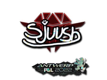 Sticker | sjuush (Glitter) | Antwerp 2022 image