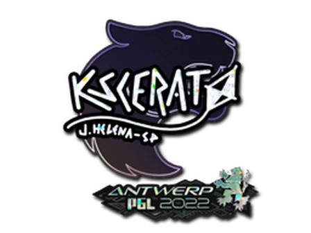 Sticker | KSCERATO (Glitter) | Antwerp 2022 image