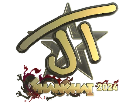 Sticker | JT (Gold) | Shanghai 2024 image