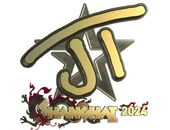 Sticker | JT (Gold) | Shanghai 2024 image