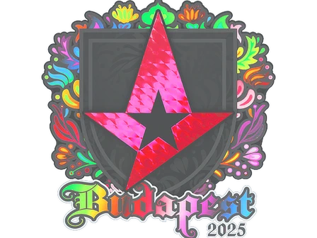 Sticker | Astralis (Holo) | Budapest 2025 image