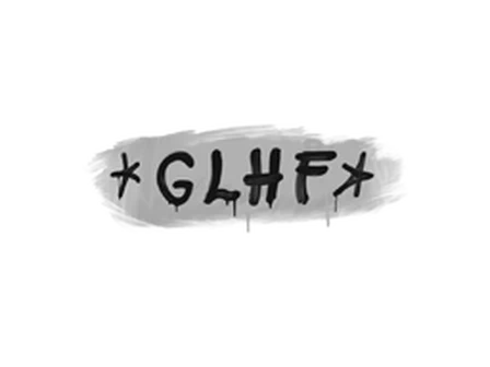 Sealed Graffiti | GLHF (Shark White) image