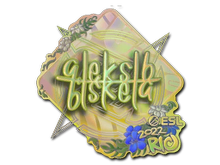 Sticker | Aleksib (Holo) | Rio 2022 image