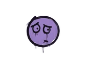 Sealed Graffiti | Worry (Violent Violet) image