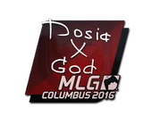 Sticker | Dosia | MLG Columbus 2016 image