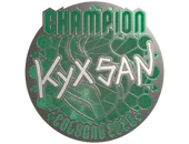 Sticker | kyxsan (Foil, Champion) | Cologne 2026 image