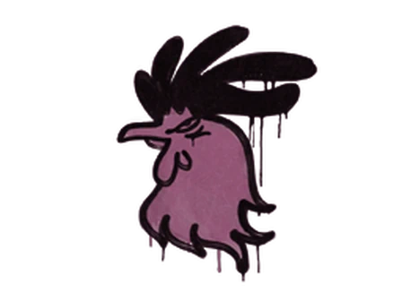 Sealed Graffiti | Cocky (Princess Pink) image