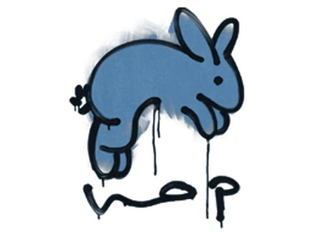 Sealed Graffiti | Hop (Monarch Blue) image