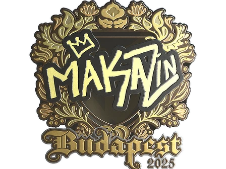 Sticker | Maka (Gold) | Budapest 2025 image