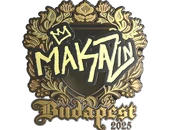 Sticker | Maka (Gold) | Budapest 2025 image