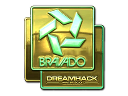 Sticker | Bravado Gaming (Gold) | DreamHack 2014 image