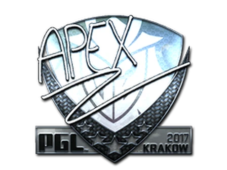 Sticker | apEX (Foil) | Krakow 2017 image