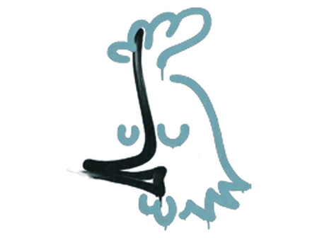 Sealed Graffiti | Recoil AK-47 (Wire Blue) image