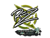 Sticker | REZ (Glitter) | Antwerp 2022 image