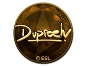 Sticker | dupreeh (Gold) | Katowice 2019 image