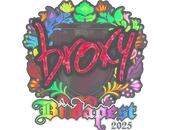 Sticker | broky (Holo) | Budapest 2025 image