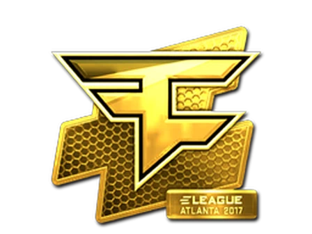 Sticker | FaZe Clan (Gold) | Atlanta 2017 image