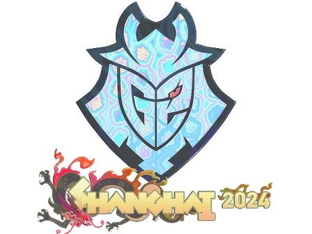 Sticker | G2 Esports (Holo) | Shanghai 2024 image