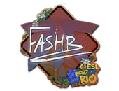 Sticker | FASHR (Glitter) | Rio 2022 image