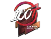 Sticker | 100 Thieves (Holo) | Boston 2018 image