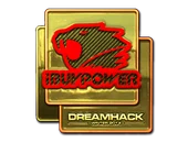 Sticker | iBUYPOWER (Gold) | DreamHack 2014 image