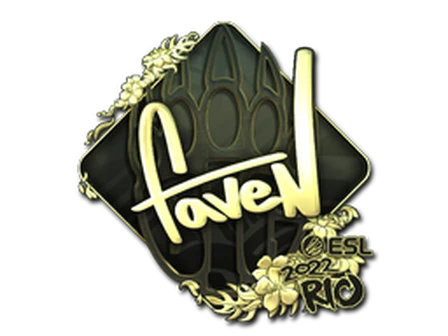 Sticker | faveN (Gold) | Rio 2022 image
