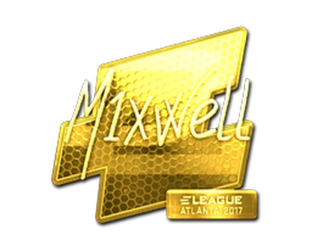 Sticker | mixwell (Gold) | Atlanta 2017 image