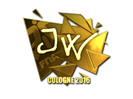 Sticker | JW (Gold) | Cologne 2016 image