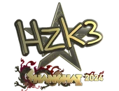 Sticker | hallzerk (Gold) | Shanghai 2024 image