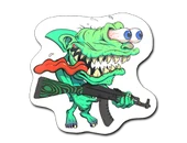 Sticker | Green Shark Shooter image