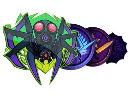 Shattered Web Sticker Collection image