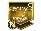 Sticker | kennyS (Gold) | Cluj-Napoca 2015 image
