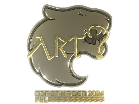 Sticker | arT (Gold) | Copenhagen 2024 image
