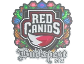 Sticker | RED Canids (Embroidered) | Budapest 2025 image