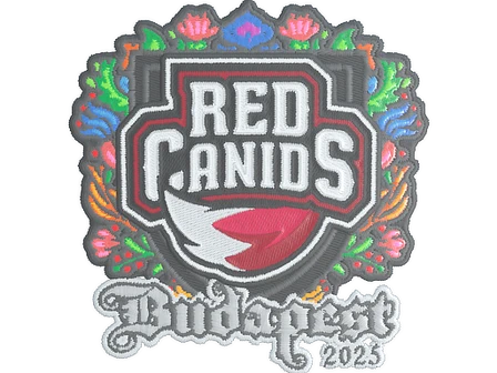 Sticker | RED Canids (Embroidered) | Budapest 2025 image