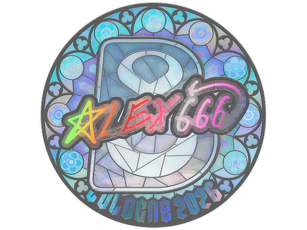 Sticker | alex666 (Holo) | Cologne 2026 image