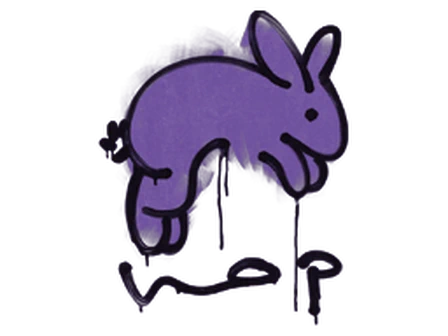 Sealed Graffiti | Hop (Monster Purple) image